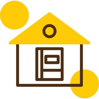 Evin vektör simgesi