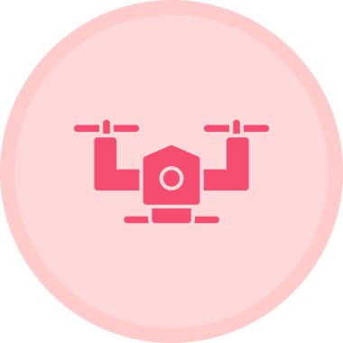 İHA simgesi, vektör illüstrasyonu