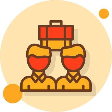 seyahat düz simgesi, vektör illüstrasyonu