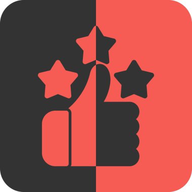 star icon isolated on abstract background