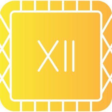 Bir b eksikliği simgesinin vektör çizimi