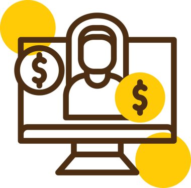 Web ve mobil aygıtlar için iş yönetimi dairesi simgesi