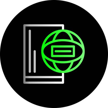 Güzel Para Vektörü Glyph simgesi