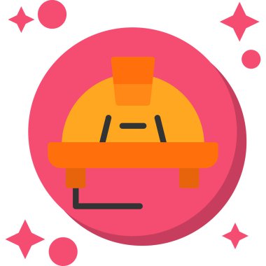 Düz stil Çin Yeni Yıl simgesi