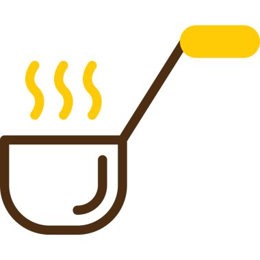 Barbekü. Web simgesi basit illüstrasyon