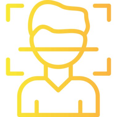 kullanıcı. Web simgesi basit illüstrasyon