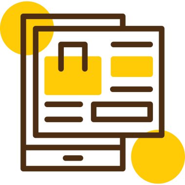 Kitap. Web simgesi basit illüstrasyon