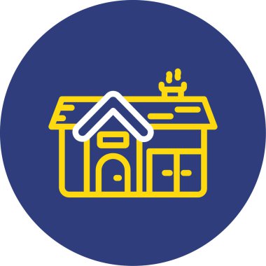 ev simgesi vektör illüstrasyonu