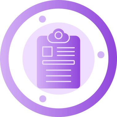 Belgenin vektör illüstrasyonu