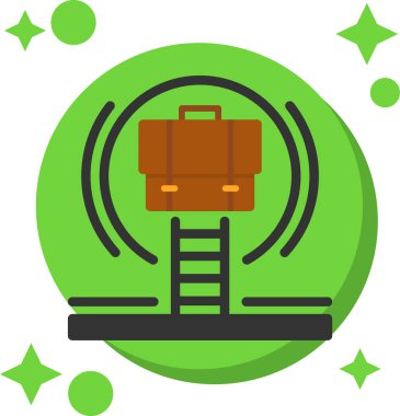 hava aracı simgesi, modern basit vektör illüstrasyonu