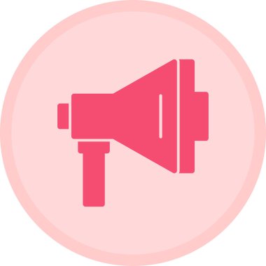 Hoparlör. Web simgesi basit illüstrasyon