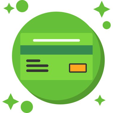 Kredi kartıyla. Basit tasarım