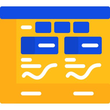 Alışveriş arabası. Basit tasarım