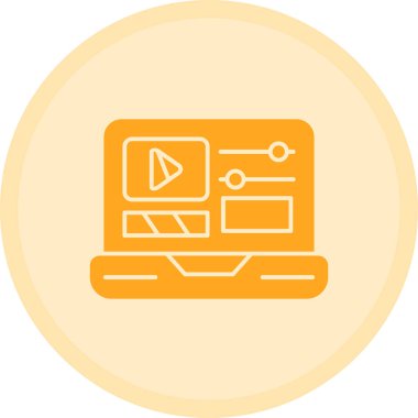 video web vektör resimleme arkaplanı