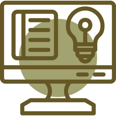 seo modern simgesinin vektör illüstrasyonu