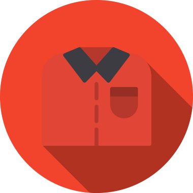 Kırmızı rozet simgesinin vektör çizimi