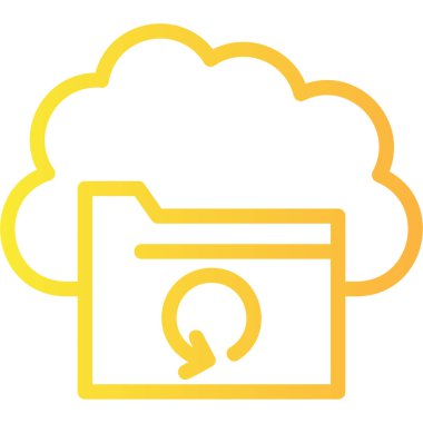 Bulut hesaplama. Web simgesi