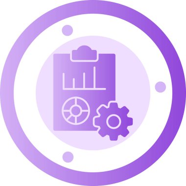 Teçhizat Web simgesi basit illüstrasyon