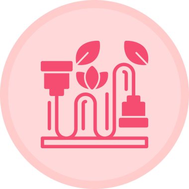 Modern çiftlik simgesinin vektör illüstrasyonu