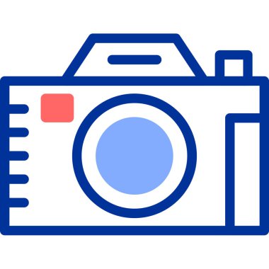 Kamera web simge vektör çizim