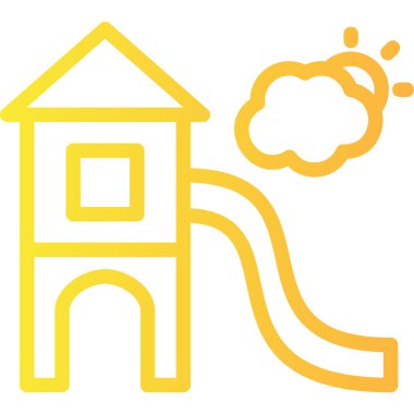 ev simgesini, basit vektör çizim