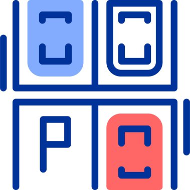 seo modern simgesinin vektör illüstrasyonu