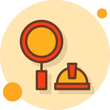 pusula web simgesi basit illüstrasyon