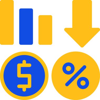 Grafik büyümesi simgesi - taslak biçimi