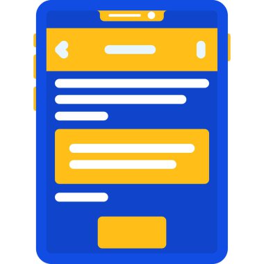 Tarayıcı pencere arayüzü simgesi - taslak biçimi