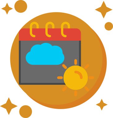 Vektör illüstrasyonu, düz simge ögesi.