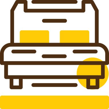 Yazıcı. Web simgesi basit illüstrasyon