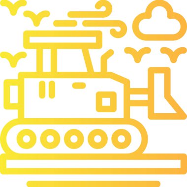 Robot simgesinin vektör illüstrasyonu