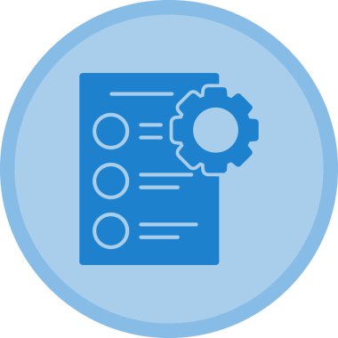 Ayarlama. Web simgesi basit illüstrasyon