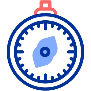 pusula simgesi, vektör illüstrasyonu