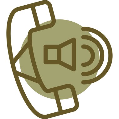 Bir çizgi film kamerasının vektör illüstrasyonu