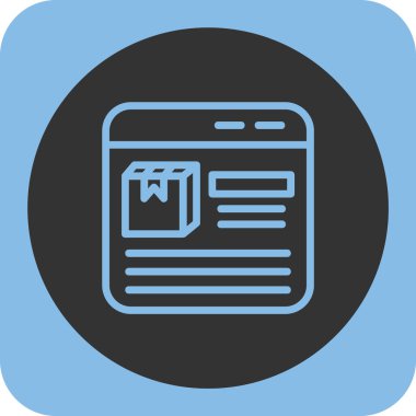 seo modern simgesinin vektör illüstrasyonu