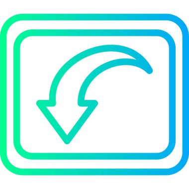 Arrow 'u yenile. Web simgesi