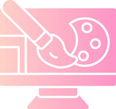 Modern simge onarımının vektör illüstrasyonu