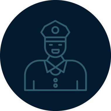 Polis simgesi soyut grupta izole edildi