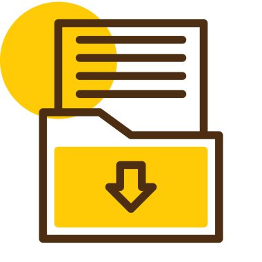 dosya belge vektör simgesi