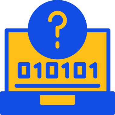 Bilgisayar. Web simgesi basit illüstrasyon