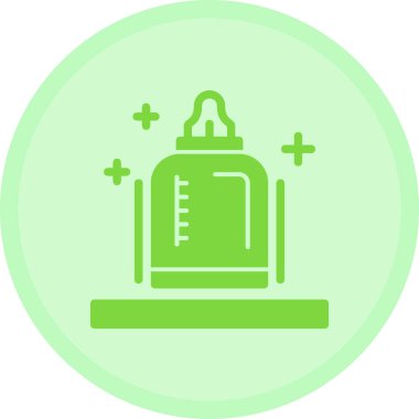 Yeşil ve beyaz arkaplanın vektör çizimi