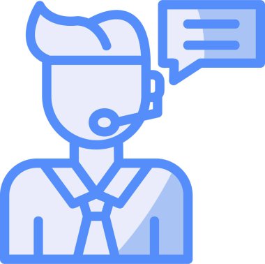 Müşteri desteği çağrı simgesi