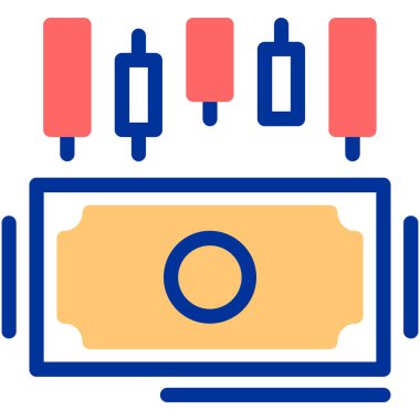 Elektronik. Web simgesi basit tasarım