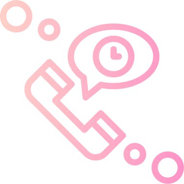 Çağrı merkezi. Web simgesi vektör illüstrasyonu