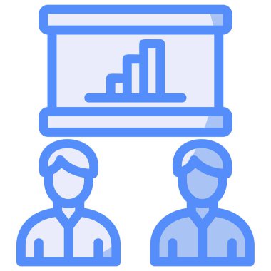 iş simgesi, modern illüstrasyon basit tasarım