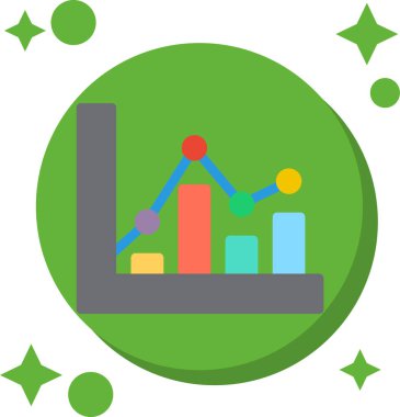 grafik vektör simgesi. Basit vektör illüstrasyonu