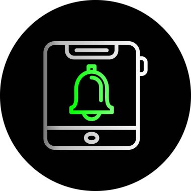 Telefon simgesi vektör illüstrasyonu