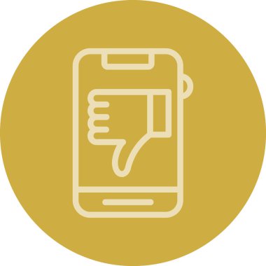 telefon simgesi vektör çizimi