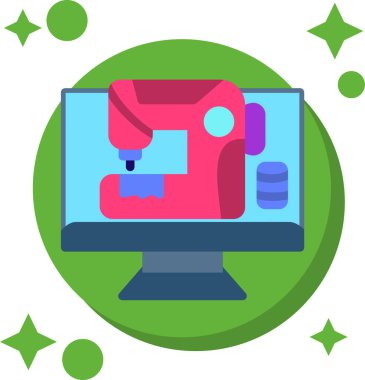 Bilgisayar monitör web simgesi